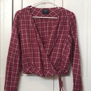 Abercrombie and Fitch tie top